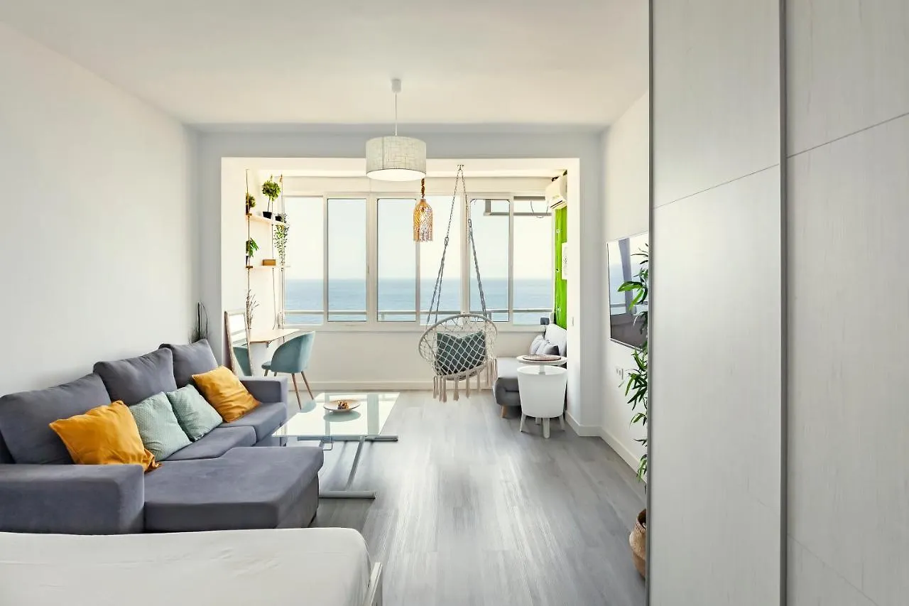 Estudio Con Increibles Vistas A La Playa + Piscina Aguadulce
